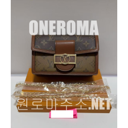 루이비통 도핀 체인 월릿