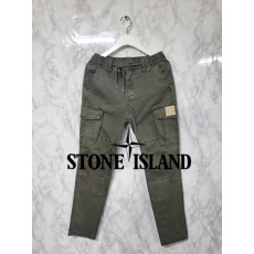 STONE ISLAND 스톤아일랜드 피그먼트 절개 카고 밴딩팬츠 3COLOR