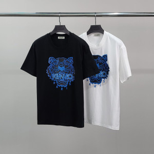 KENZO 겐조 블루타이거 코튼 반팔티