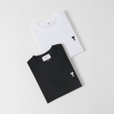 AMI 아미 체인 스티치 반팔