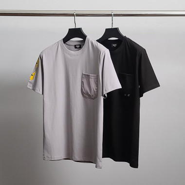 FENDI 펜디 암로고 라운드 반팔티