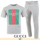 GUCCI 구찌 웹프린트 로고 반팔 & 긴바지 셋업
