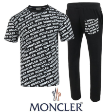 MONCLER 몽클레어 이니셜 전판 반팔 & 긴바지 셋업