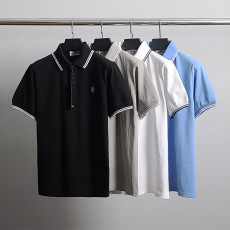 STONE ISLAND 스톤아일랜드 사각패치 라인 PK 반팔 카라티