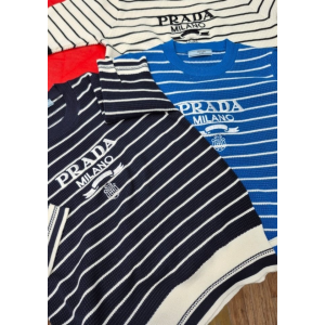 PRADA 프라다 반팔 니트