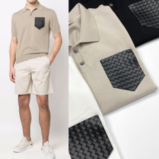 BOTTEGA VENETA 보테가베네타 카라 니트반팔