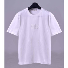 MIUMIU 미우미우 로고패치 반팔 2COLOR