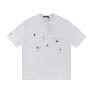 LOUIS VUITTON 루이비통 6434 모노그램 패치워크 자수 반팔 2COLOR