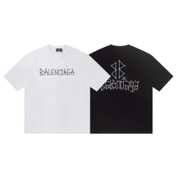 BALENCIAGA 발렌시아가 6575 커넥트 로고 반팔