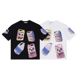 GIVENCHY 지방시 6568 치토 콜라보 팝 아트 반팔