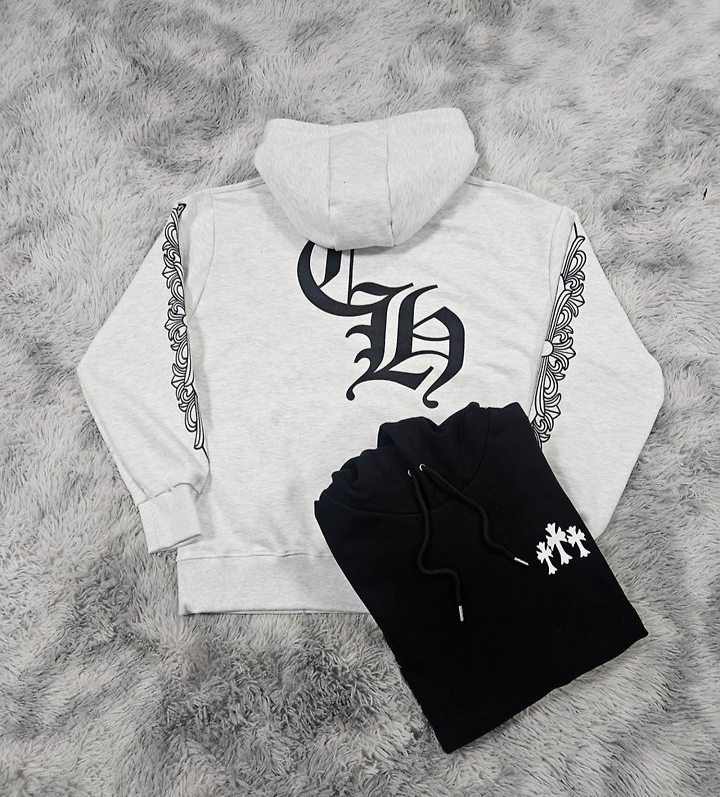 CHROME HEARTS 크롬하츠 소매 문양 후드