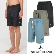STONE ISLAND 스톤아일랜드 나일론메탈 보드숏 스윔팬츠