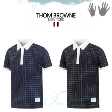 THOM BROWNE 톰브라운 발레노 카라 반팔