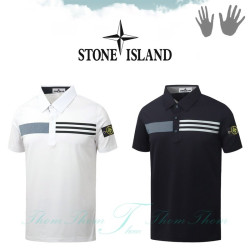 STONE ISLAND 스톤아일랜드 케인트 카라 반팔