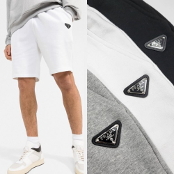 PRADA 프라다 플레이트 하프팬츠