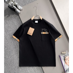 BURBERRY 버버리 기사 포켓자수 티셔츠