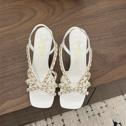 CHANEL 샤넬 여성용 샌들 (굽높이8CM) C99176 2COLOR