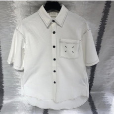 MAISON MARGIELA 메종마르지엘라 백로고 스티치 셔츠