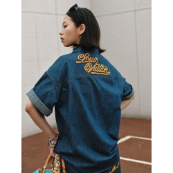LOUIS VUITTON 루이비통 64261 샴브레이 데님 셔츠