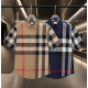 BURBERRY 버버리 64228 카세트 체크 반팔 셔츠 2COLOR