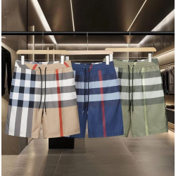 BURBERRY 버버리 64234 카세트 체크 스윔 쇼츠 3COLOR