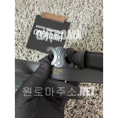 서*영 고객님 셀린느 트리옹프 벨트 흑장