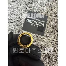 원*연 고객님 불가리 비제로원 세라믹 반지 골드