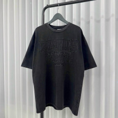 VETEMENTS 베트멍 XXXL 자수 반팔 티셔츠