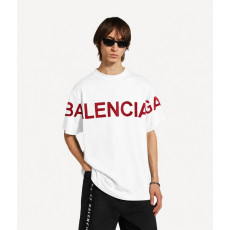 BALENCIAGA 발렌시아가 로고플레이 빈티지 숏 슬리브 티셔츠 2COLOR