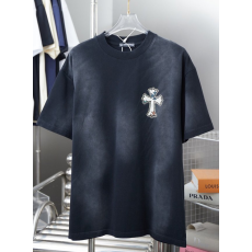 CHROME HEARTS 크롬하츠 크로스 포레 반팔티셔츠
