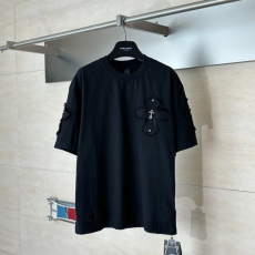 CHROME HEARTS 크롬하츠 크로스 패치 아플리케 티셔츠