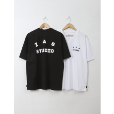 IAB STUDIO 아이앱스튜디오 PU 루즈핏 반팔