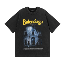 BALENCIAGA 발렌시아가 3346 디 어드레스 구제 워싱 반팔