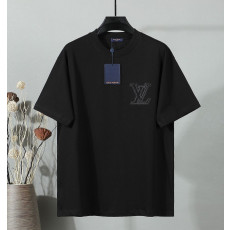 LOUIS VUITTON 루이비통 650895 시그니처 자수 로고 반팔 2COLOR
