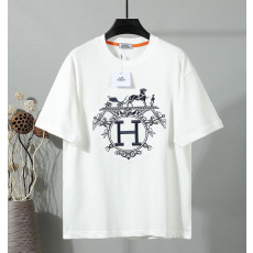 HERMES 에르메스 650891 엑스리브리스 자수 반팔 2COLOR
