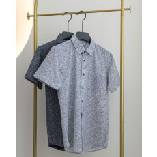 THOM BROWNE 톰브라운 그레인 패턴 남성 반팔 셔츠 2COLOR