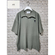 AMI 아미 플리츠 헨리 카라T 2COLOR