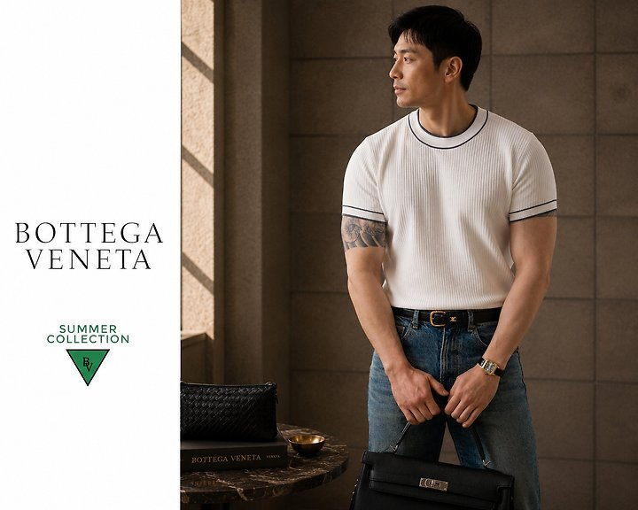 BOTTEGA VENETA 보테가베네타 링거 니트반팔 4COLOR