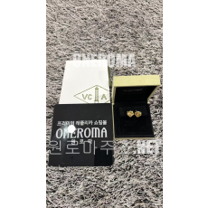 배*민 고객님 반클리프 알함브라 귀걸이 기요세 옐로우 골드