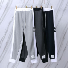THOM BROWNE 톰브라운 119 사선 배색 스웨트 팬츠