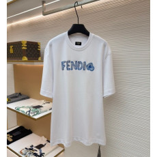 FENDI 펜디 FD01 플라워 로고 티셔츠