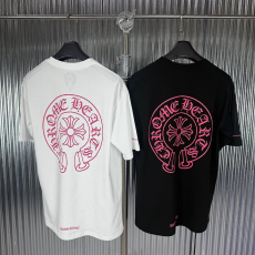 CHROME HEARTS 크롬하츠 홀스슈 포켓 로고 반팔