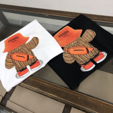 FENDI 펜디 베어 프린팅 반팔 티셔츠