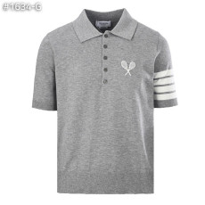 THOM BROWNE 톰브라운 테니스 인타르시아 카라 니트