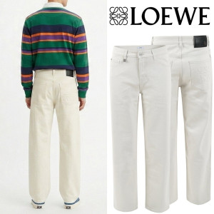 LOEWE 로에베 엠보 스트레이트진