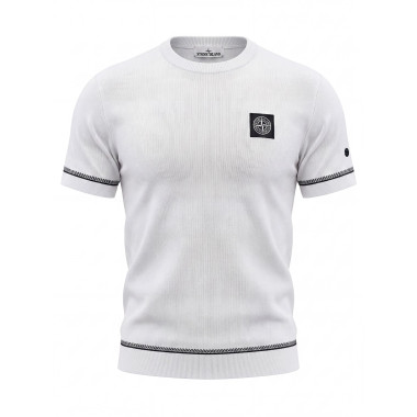 STONE ISLAND 스톤아일랜드 프리미엄 라인 포인트 니트 반팔 2COLOR