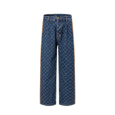 LOUIS VUITTON 루이비통 607159 모노그램 테일러드 데님 팬츠 　