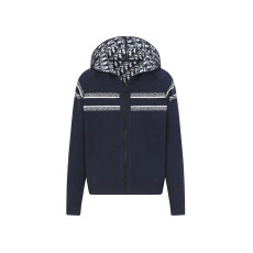DIOR 디올 60048 오블리크 리버시블 니트 후드 집업 4COLOR
