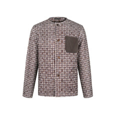 LOUIS VUITTON 루이비통 60043 모노그램 시크 칼라리스 트위드 자켓