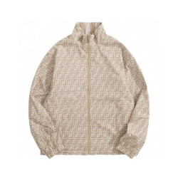 FENDI 펜디 60150 FF 모티브 앤 스트라이프 리버시블 나일론 자켓 2COLOR